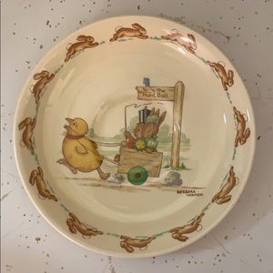 Vintage Bunnykins Royal Doulton China bowl